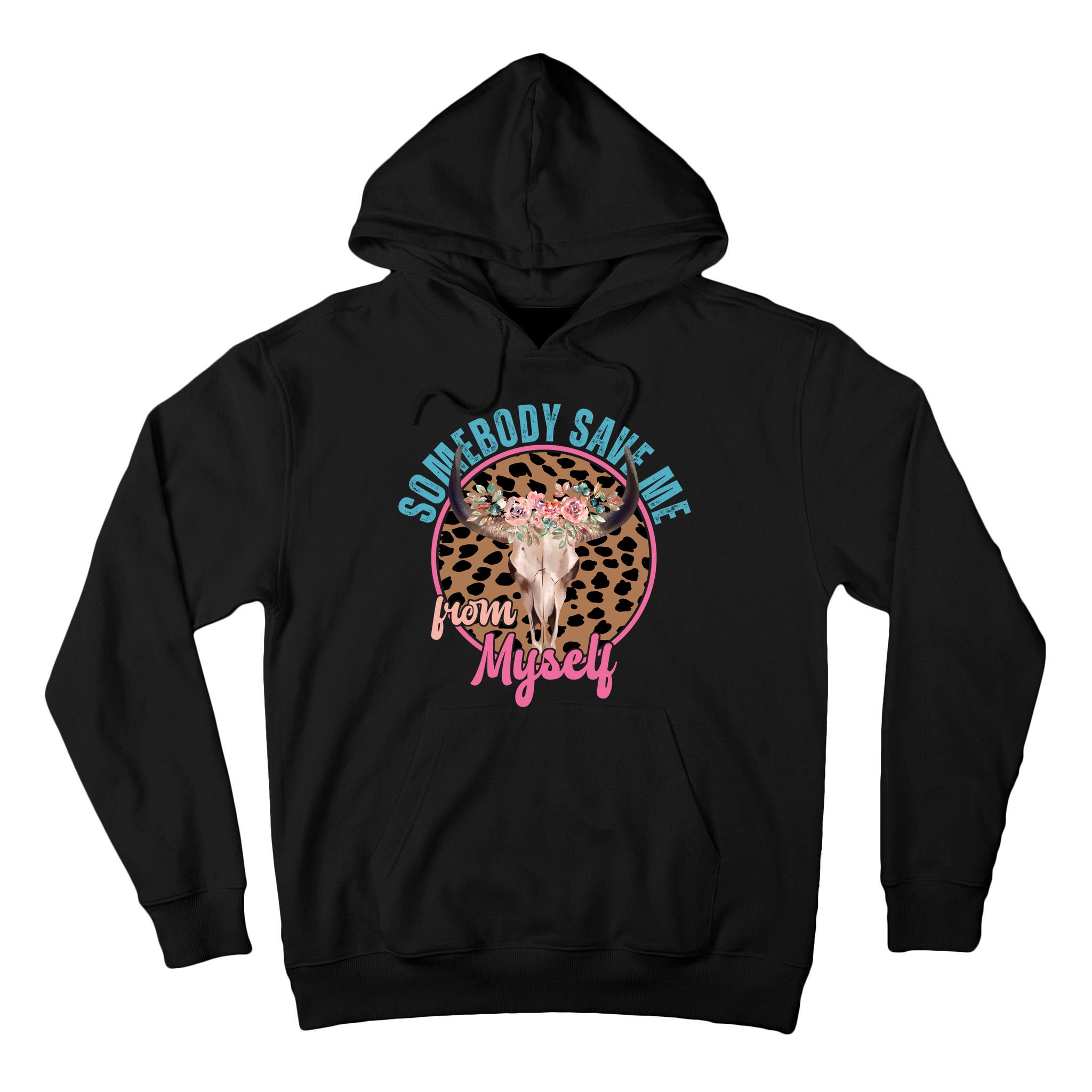 Somebody Save Me From Myself Country Music Retro Tall Hoodie