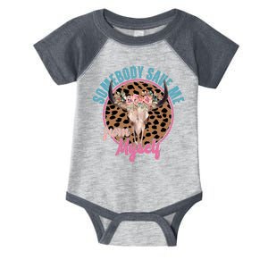 Somebody Save Me From Myself Country Music Retro Infant Baby Jersey Bodysuit