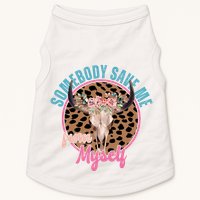 Somebody Save Me From Myself Country Music Retro Doggie Tank