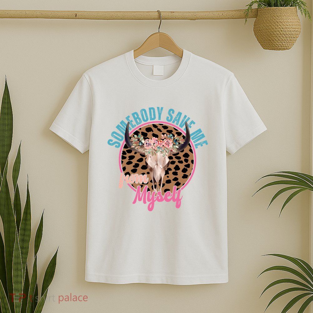 Somebody Save Me From Myself Country Music Retro T-Shirt