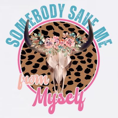 Somebody Save Me From Myself Country Music Retro T-Shirt
