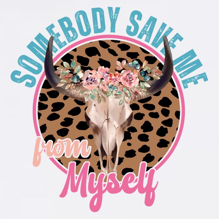 Somebody Save Me From Myself Country Music Retro Tall T-Shirt