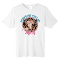 Somebody Save Me From Myself Country Music Retro Tall Fusion ChromaSoft Performance T-Shirt