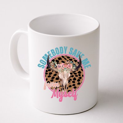 Somebody Save Me From Myself Country Music Retro Coffee Mug