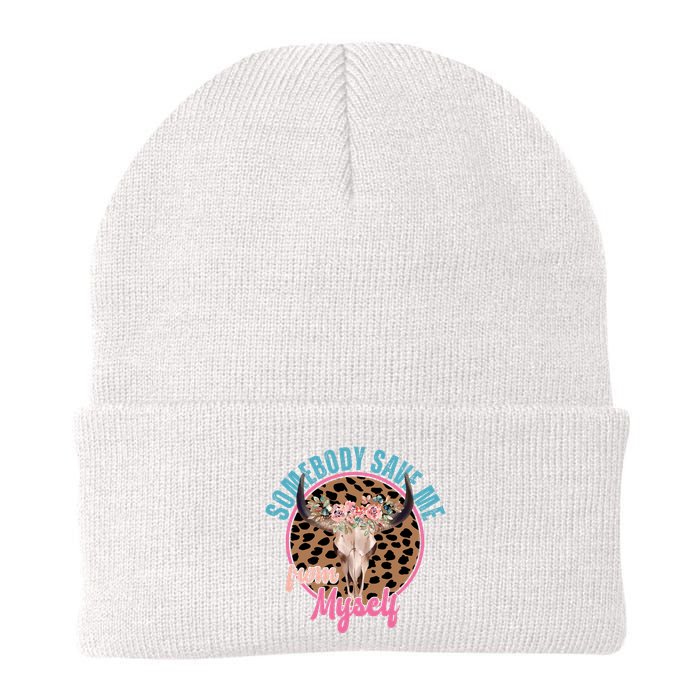 Somebody Save Me From Myself Country Music Retro Beanie