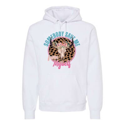 Somebody Save Me From Myself Country Music Retro Premium Hoodie