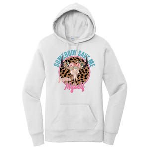 Somebody Save Me From Myself Country Music Retro Women's Pullover Hoodie