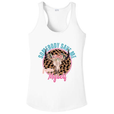 Somebody Save Me From Myself Country Music Retro Ladies PosiCharge Competitor Racerback Tank
