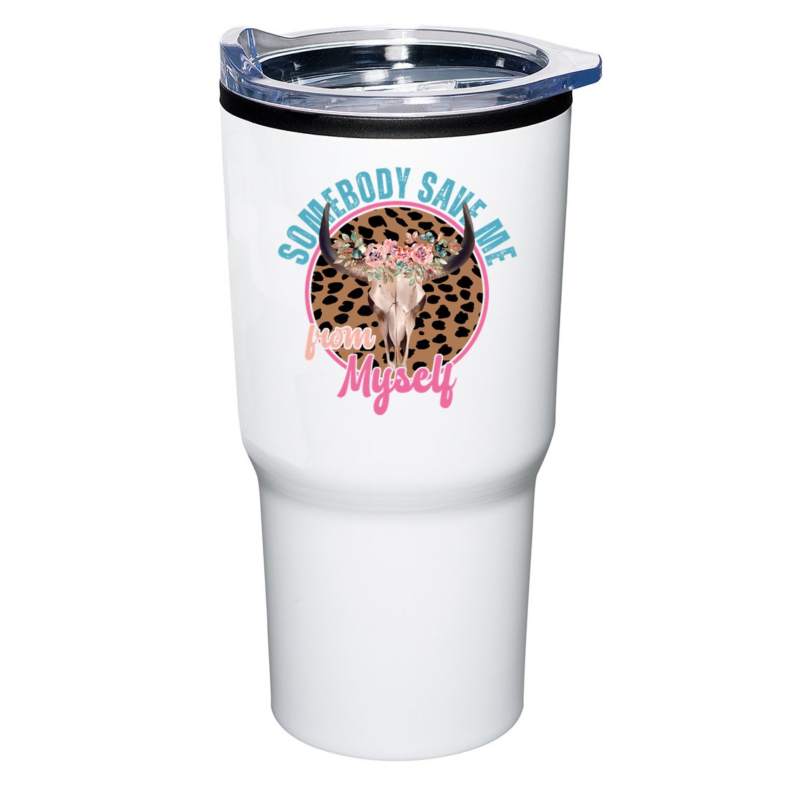 Somebody Save Me From Myself Country Music Retro Tumbler