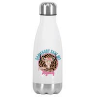 Somebody Save Me From Myself Country Music Retro Stainless Steel Insulated Water Bottle