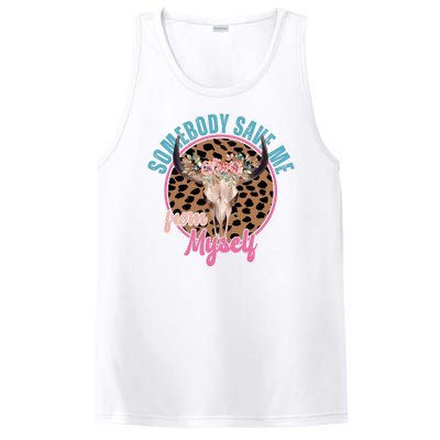 Somebody Save Me From Myself Country Music Retro PosiCharge Competitor Tank