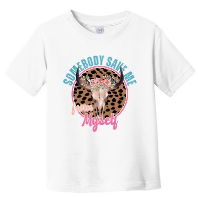 Somebody Save Me From Myself Country Music Retro Toddler T-Shirt