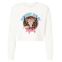 Somebody Save Me From Myself Country Music Retro Cropped Pullover Crew