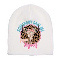 Somebody Save Me From Myself Country Music Retro Short Acrylic Beanie