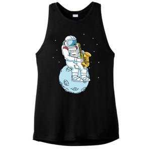 Saxophone Shirts Men Women Saxophonist Gifts Jazz Music Ladies PosiCharge Tri-Blend Wicking Tank