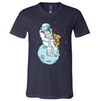 Saxophone Shirts Men Women Saxophonist Gifts Jazz Music V-Neck T-Shirt