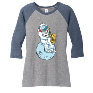 Saxophone Shirts Men Women Saxophonist Gifts Jazz Music Women's Tri-Blend 3/4-Sleeve Raglan Shirt