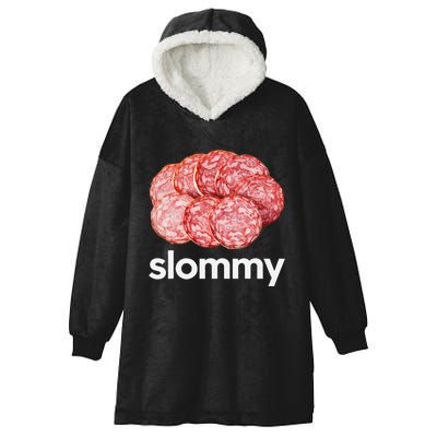 Slommy Salami Meme Oddly Specific Funny Memes Internet Memes Hooded Wearable Blanket