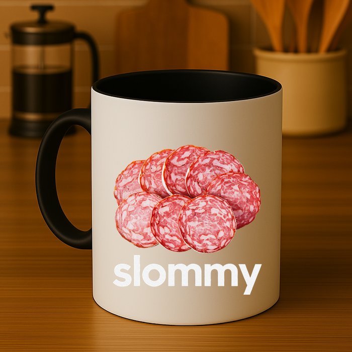 Slommy Salami Meme Oddly Specific Funny Memes Internet Memes Mug