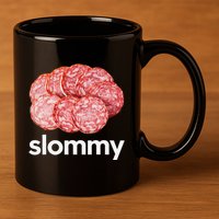 Slommy Salami Meme Oddly Specific Funny Memes Internet Memes 11oz C Handle Ceramic Mug