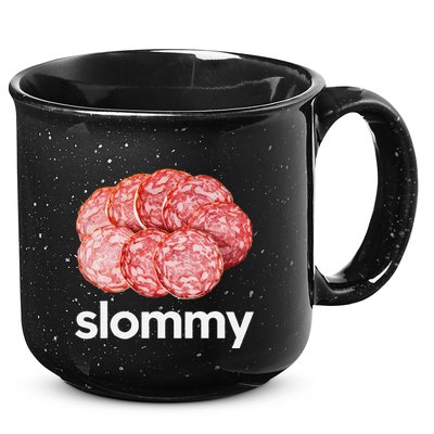 Slommy Salami Meme Oddly Specific Funny Memes Internet Memes 15oz Campfire Ceramic Mug