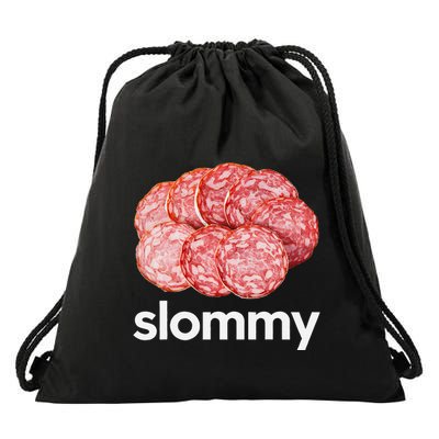 Slommy Salami Meme Oddly Specific Funny Memes Internet Memes Drawstring Bag