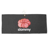 Slommy Salami Meme Oddly Specific Funny Memes Internet Memes Large Microfiber Waffle Golf Towel