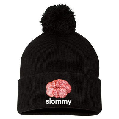 Slommy Salami Meme Oddly Specific Funny Memes Internet Memes Pom Pom 12in Knit Beanie