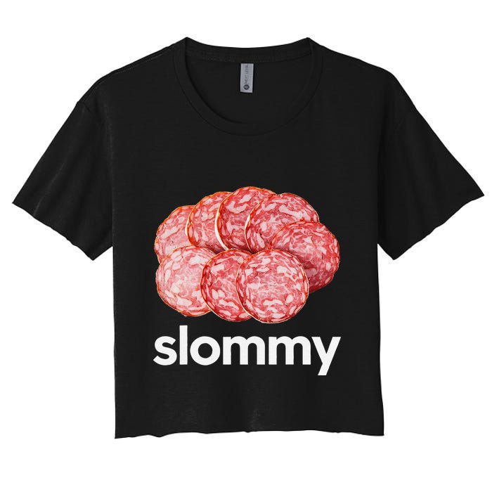 Slommy Salami Meme Oddly Specific Funny Memes Internet Memes Crop Top