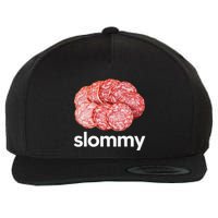 Slommy Salami Meme Oddly Specific Funny Memes Internet Memes Wool Snapback Cap