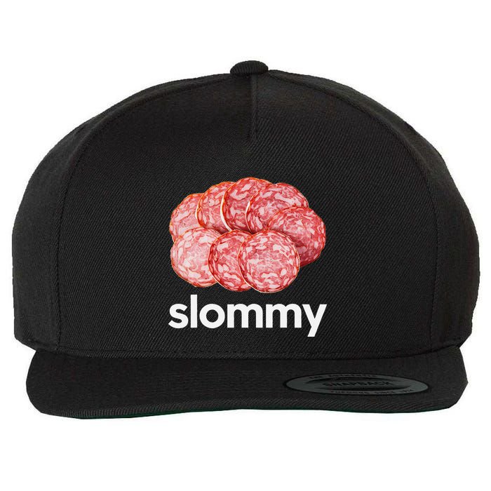 Slommy Salami Meme Oddly Specific Funny Memes Internet Memes Wool Snapback Cap