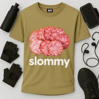 Slommy Salami Meme Oddly Specific Funny Memes Internet Memes Performance Shirt