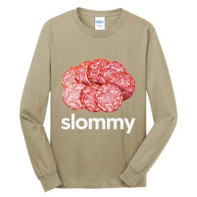 Slommy Salami Meme Oddly Specific Funny Memes Internet Memes Tall Long Sleeve T-Shirt