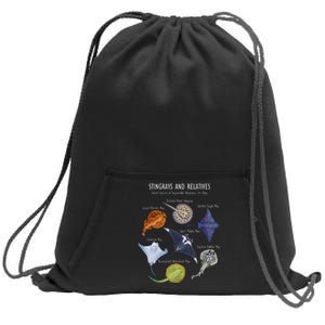 Stingray Species Manta Ray River Stingray And More Sweatshirt Cinch Pack Bag