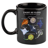 Stingray Species Manta Ray River Stingray And More 11oz C Handle Ceramic Mug