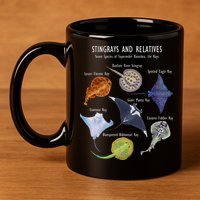 Stingray Species Manta Ray River Stingray And More 11oz C Handle Ceramic Mug