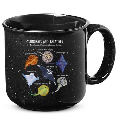 Stingray Species Manta Ray River Stingray And More 15oz Campfire Ceramic Mug