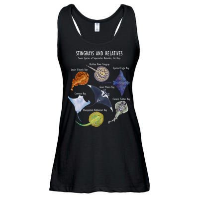Stingray Species Manta Ray River Stingray And More Ladies Essential Flowy Tank