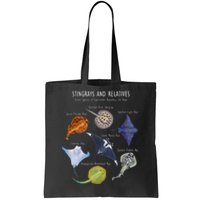 Stingray Species Manta Ray River Stingray And More Tote Bag