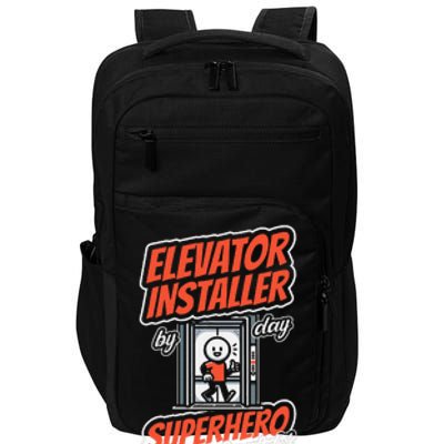 Safety Standards Mechanical Installation Elevator Installer Impact Tech Backpack