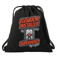 Safety Standards Mechanical Installation Elevator Installer Drawstring Bag