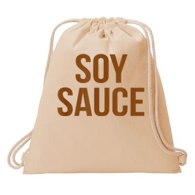 Soy Sauce Matching Group Costumes Chinese Food Ingredients Drawstring Bag