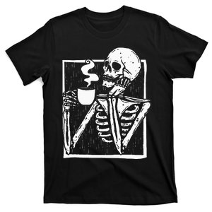 Spooky Skull Mug for Halloween Beverages T-Shirt