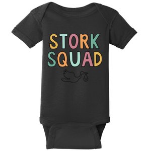 Stork Squad, Matching Labor and Delivery Baby Bodysuit