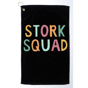 Stork Squad, Matching Labor and Delivery Platinum Collection Golf Towel