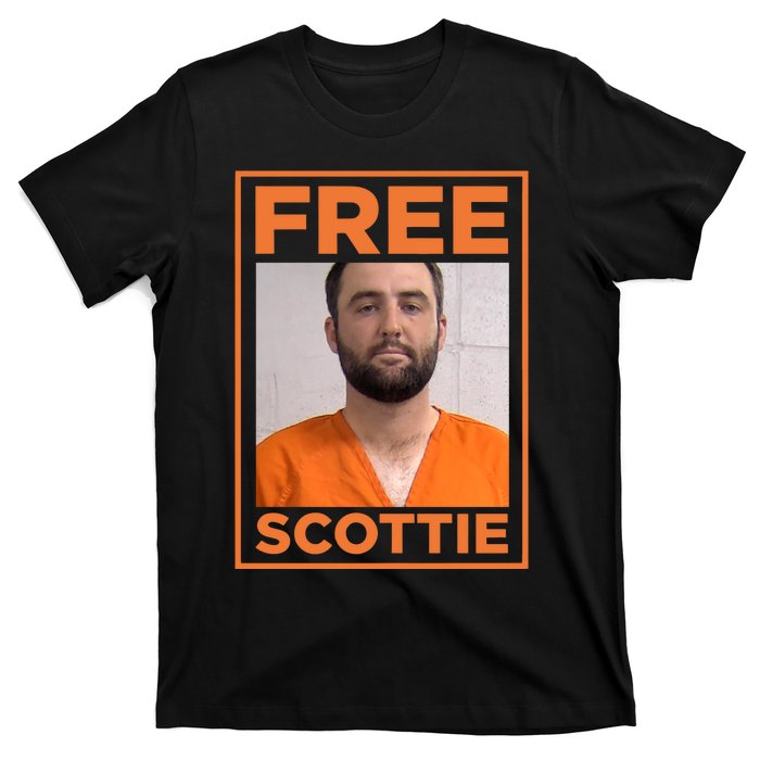 Scottie Scheffler Mugshot T-Shirt