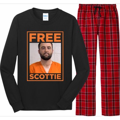 Scottie Scheffler Mugshot Long Sleeve Pajama Set