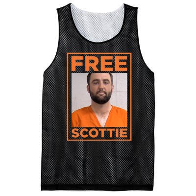 Scottie Scheffler Mugshot Mesh Reversible Basketball Jersey Tank