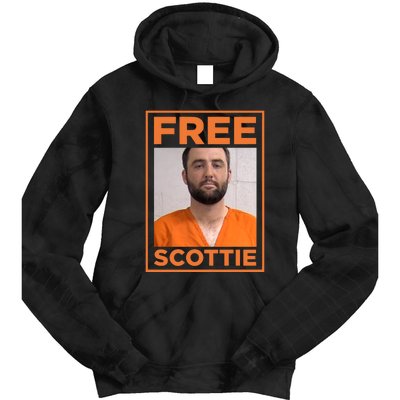 Scottie Scheffler Mugshot Tie Dye Hoodie