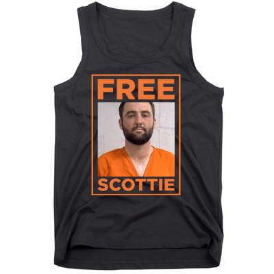 Scottie Scheffler Mugshot Tank Top